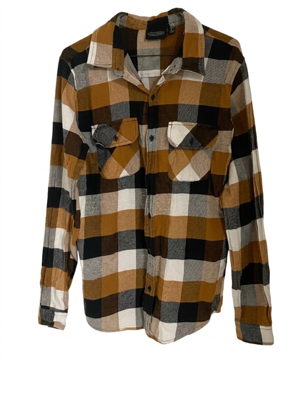 Aaliyah R&B Princess Graphic Plaid Flannel Button Down Shirt
